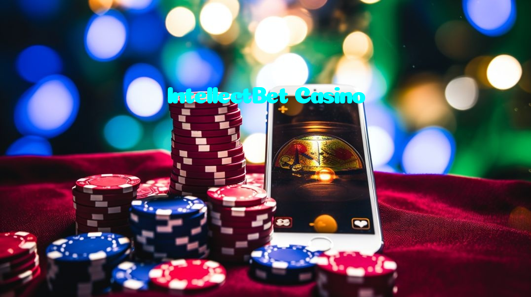IntellectBet Casino casino presented on mobile device in Pakistan with slots and live games